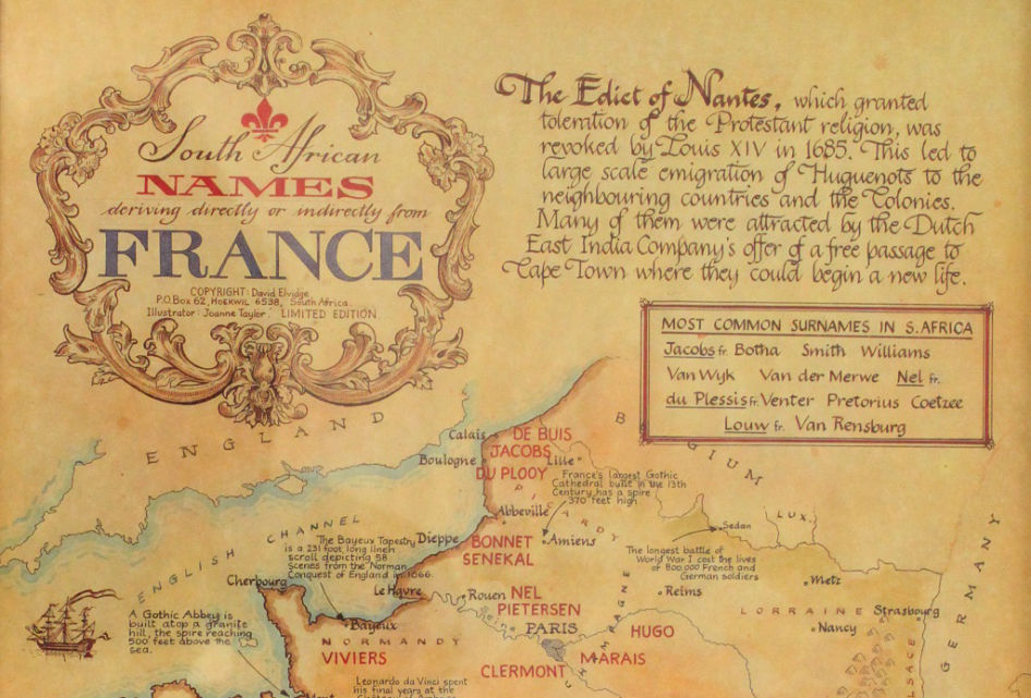 Franse Hugenote in Suid-Afrika